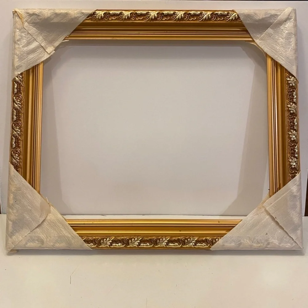Vintage wooden picture frame no glass 20 x16